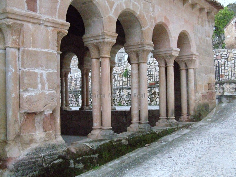 Detalle del pórtico