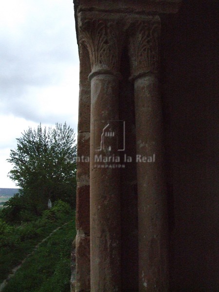 Detalle de arco del pórtico