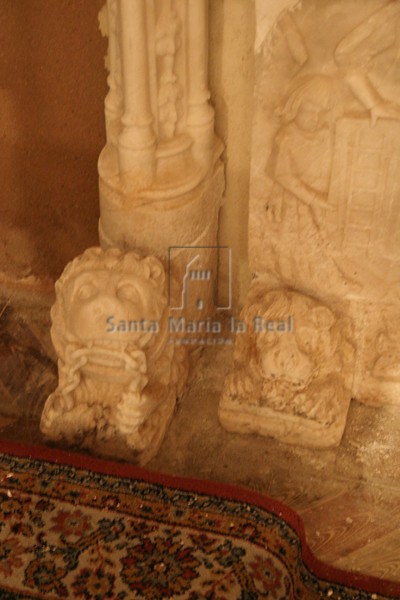 Detalle del sepulcro tardogótico