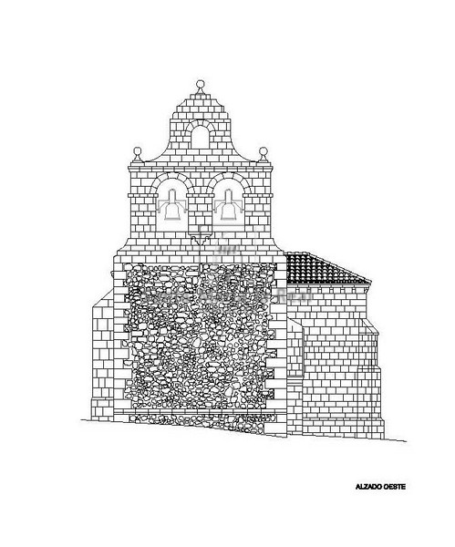 Alzado oeste