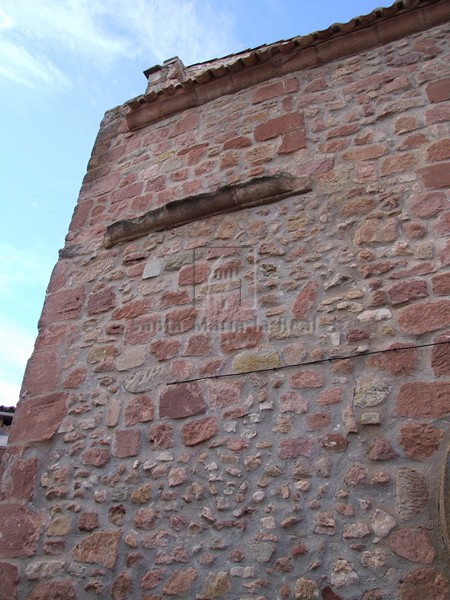 Vista del muro