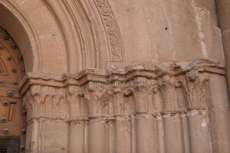 Detalle de portada de la epístola