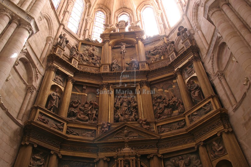 Detalle del retablo de la Capilla Mayor