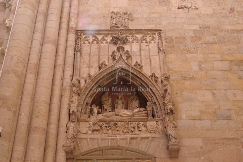 Sepulcro en arcosolio del s. XV