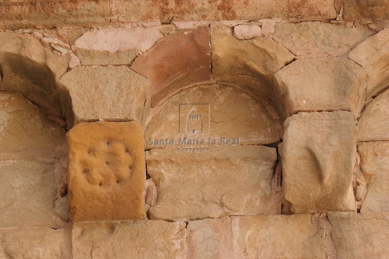 Detalle de arquillos lombardos Detalle de arquillos lombardos