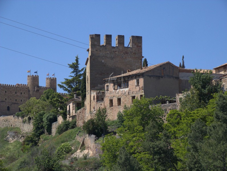 Panorámica con el Castillo al fondo