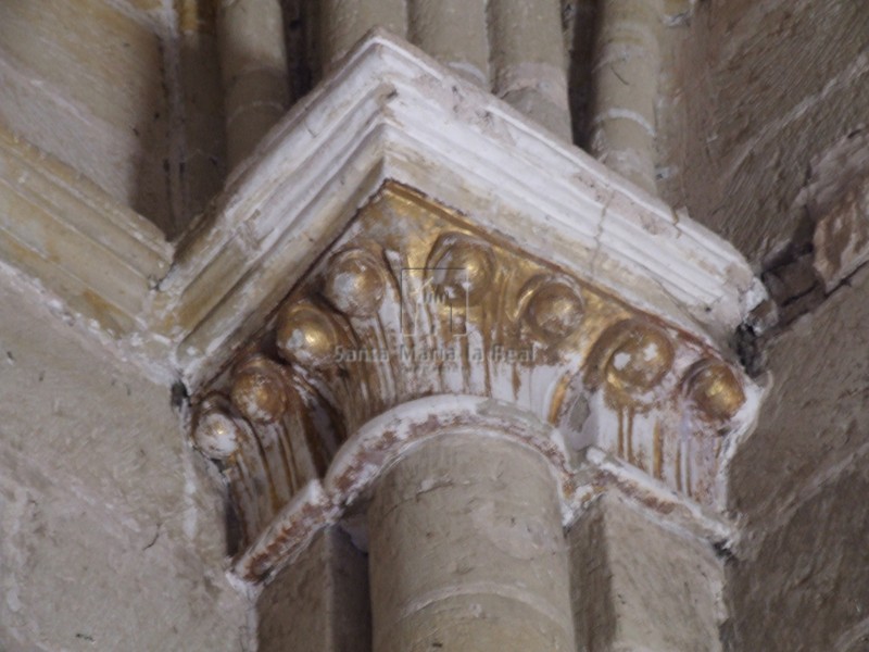 Capitel del interior de la Capilla mayor