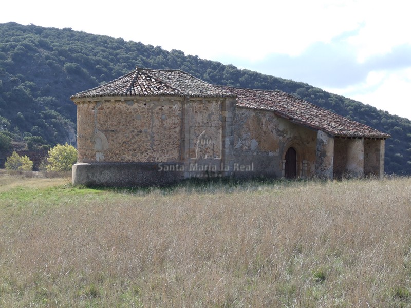 Vista de la iglesia desde el Noroeste
