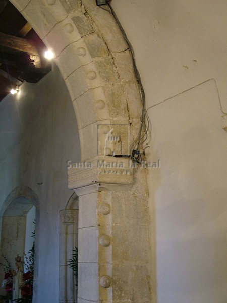 Detalle del arco triunfal