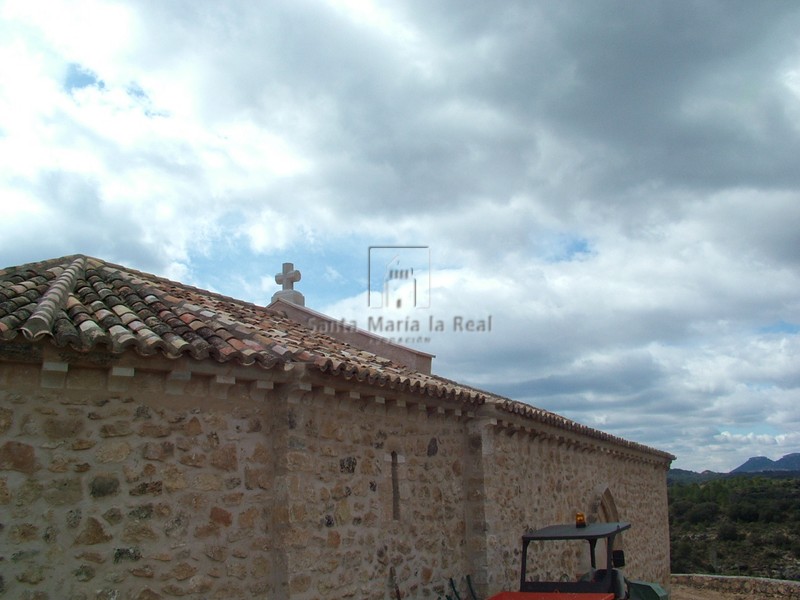 Vista del muro norte
