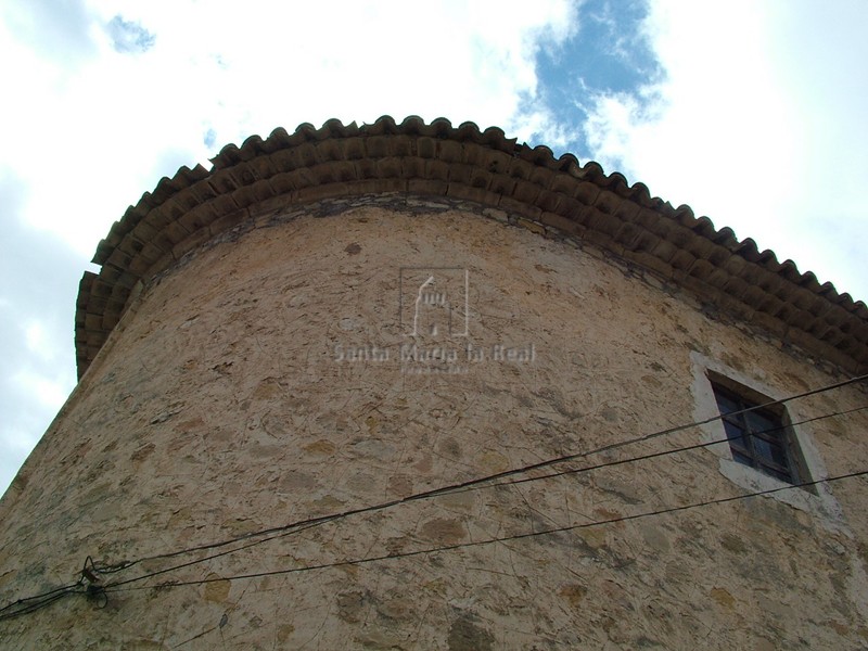 Detalle del ábside