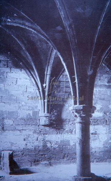 Interior de la Sala Capitular hacia 1931
