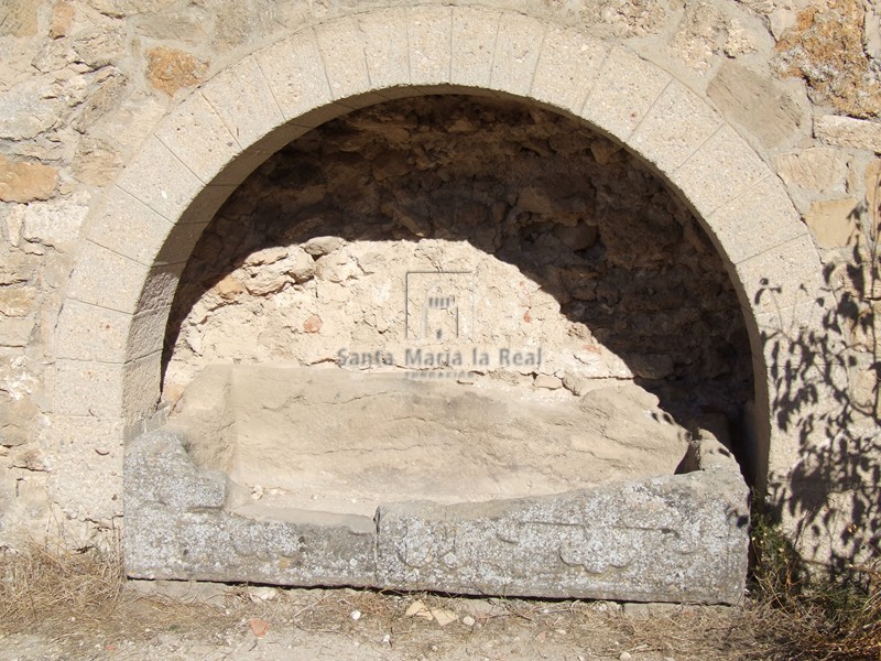 Arcosolio del muro sur