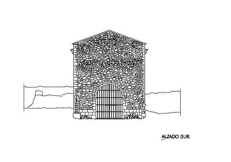 Alzado oeste