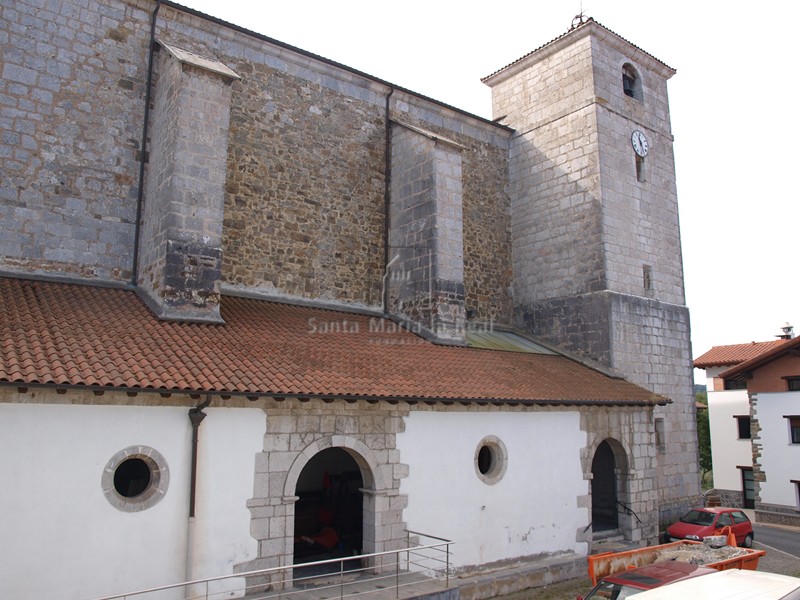 Vista general de la iglesia de San Juan Bautista