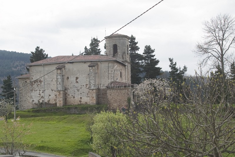 Vista general de la iglesia del siglo XVIII