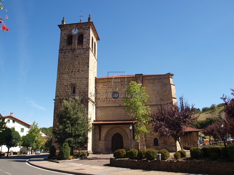Vista general de la iglesia