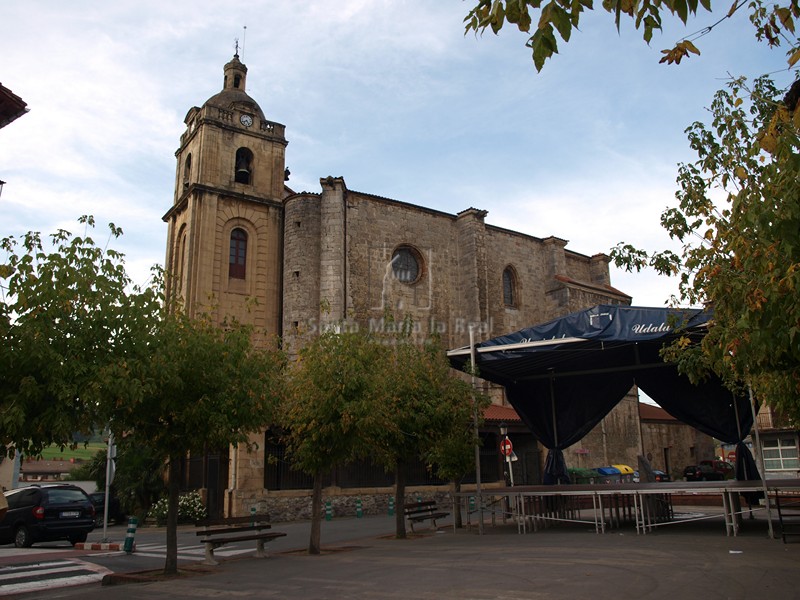 Vista general de la iglesia