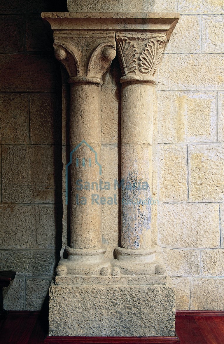 Columnas del primitivo arco del triunfo