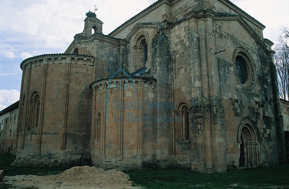 Cabecera y brazo norte del transepto