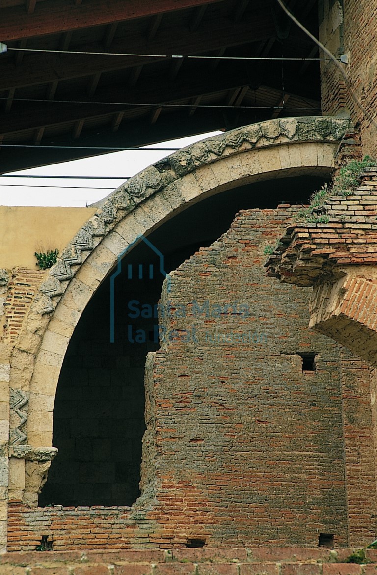 Arco toral del brazo norte del transepto