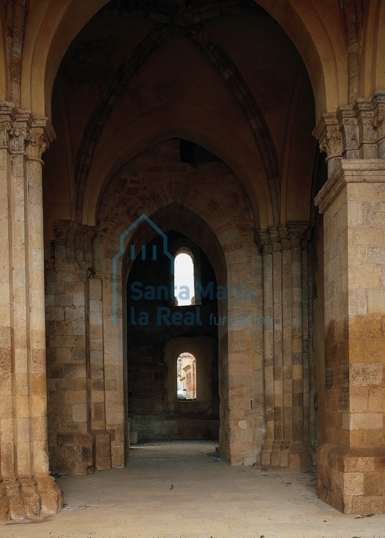 Interior de la capilla de San Mancio
