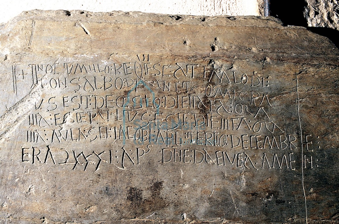 Inscripción. Epitafio de 1143 Inscripción. Epitafio de 1143