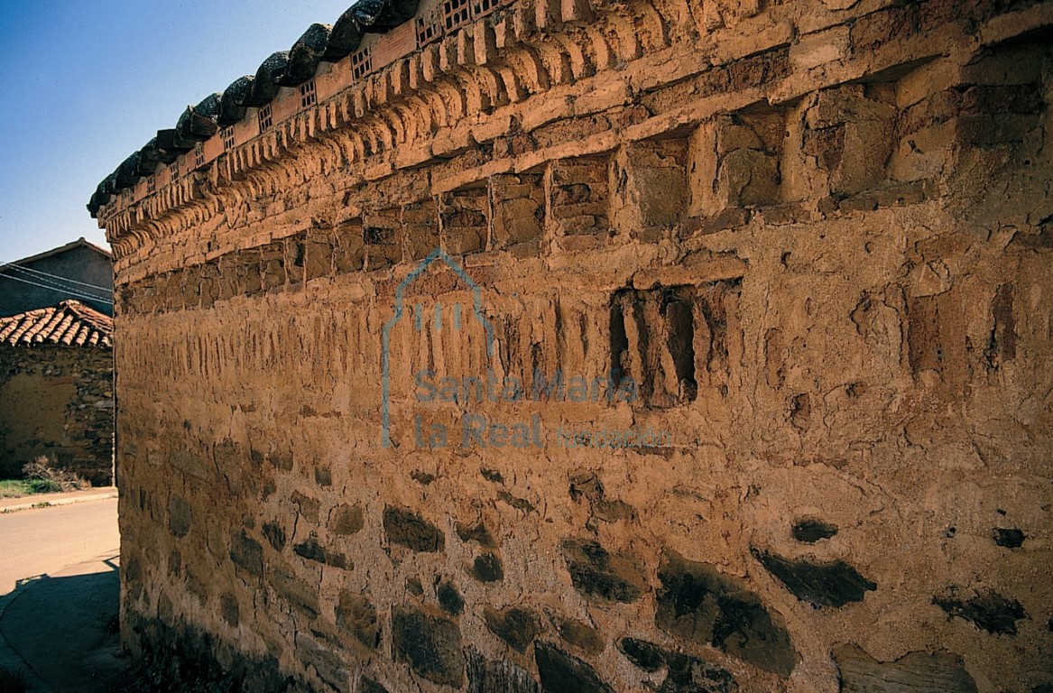 Detalle del ábside del evangelio