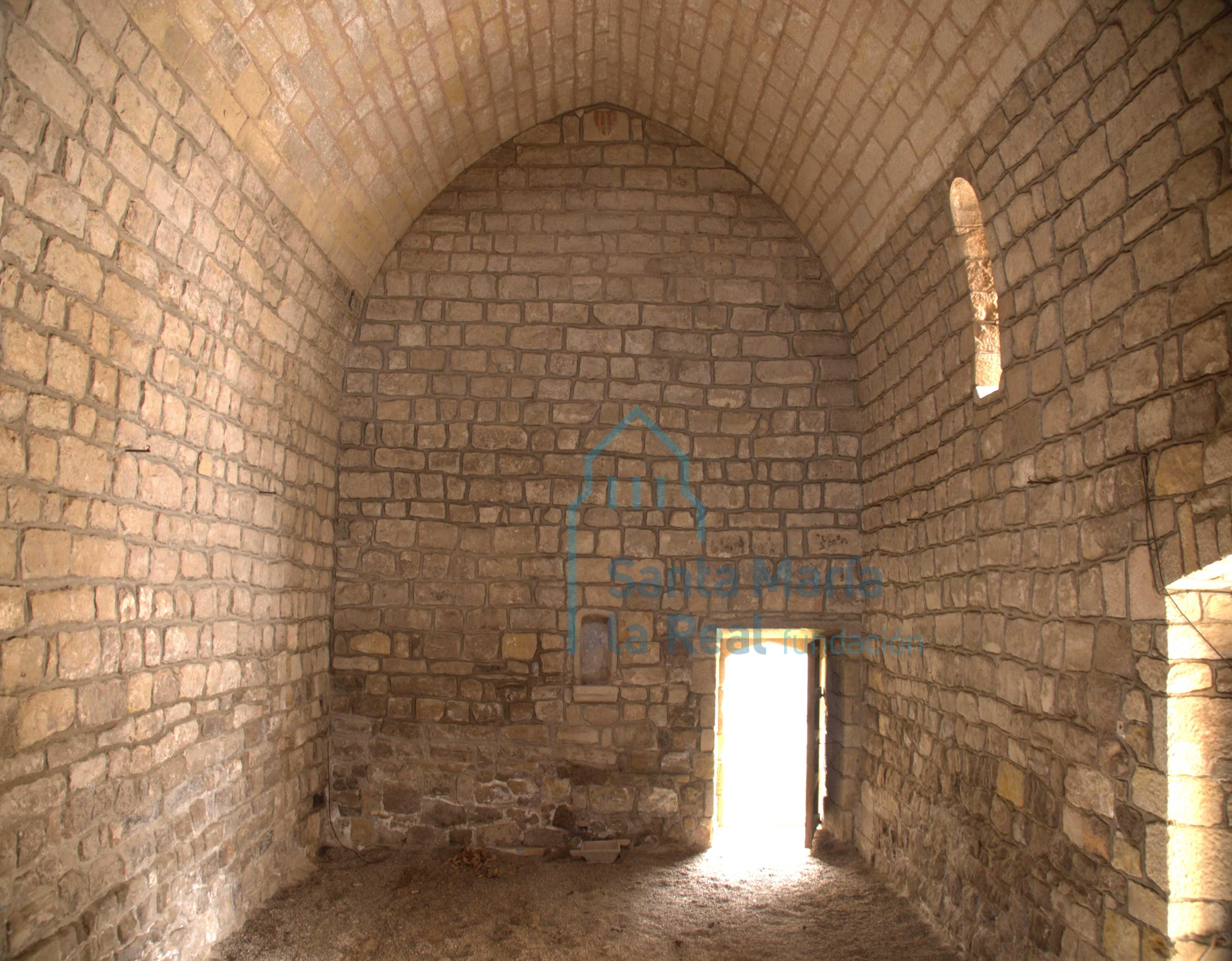 Interior de la iglesia