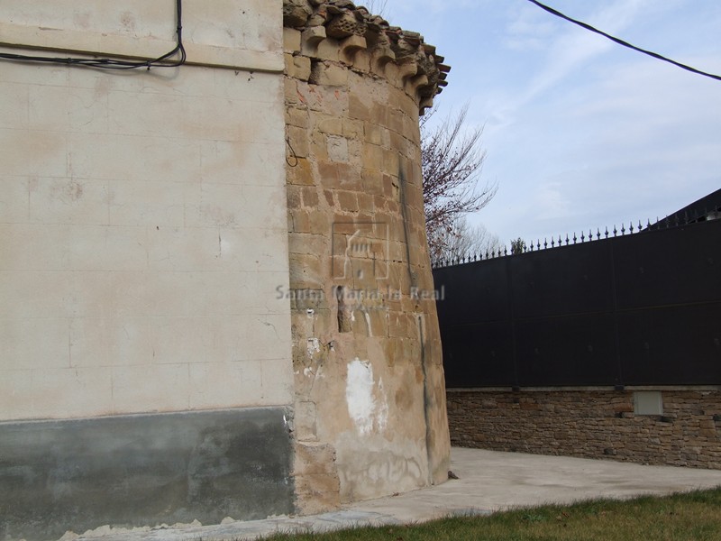 Detalle del ábside