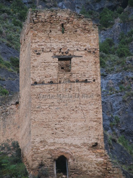 Lado norte de la torre