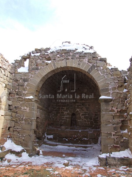 Interior del ábside
