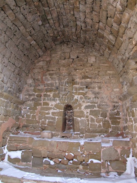 Interior del ábside