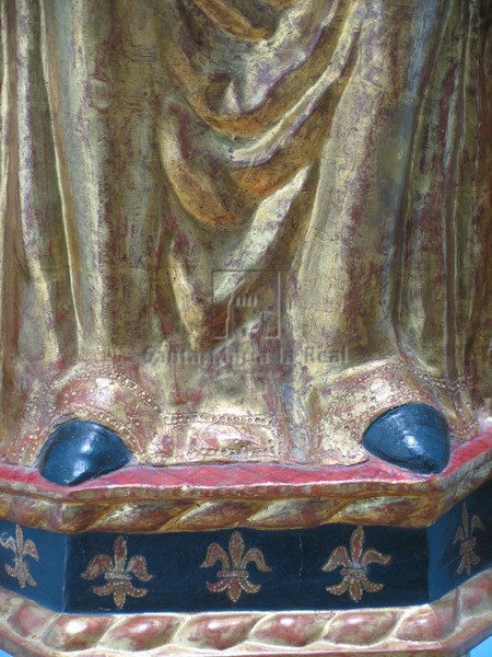 Detalle de las vestiduras