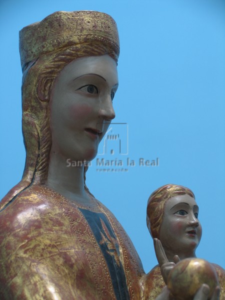 Detalle de la Virgen