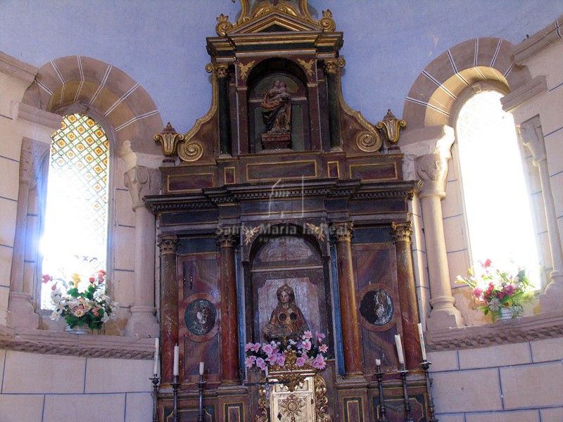 Interior del ábside