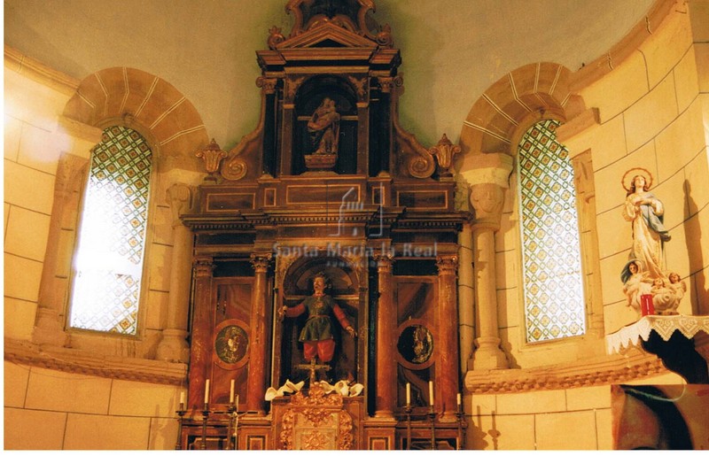 Interior del ábside