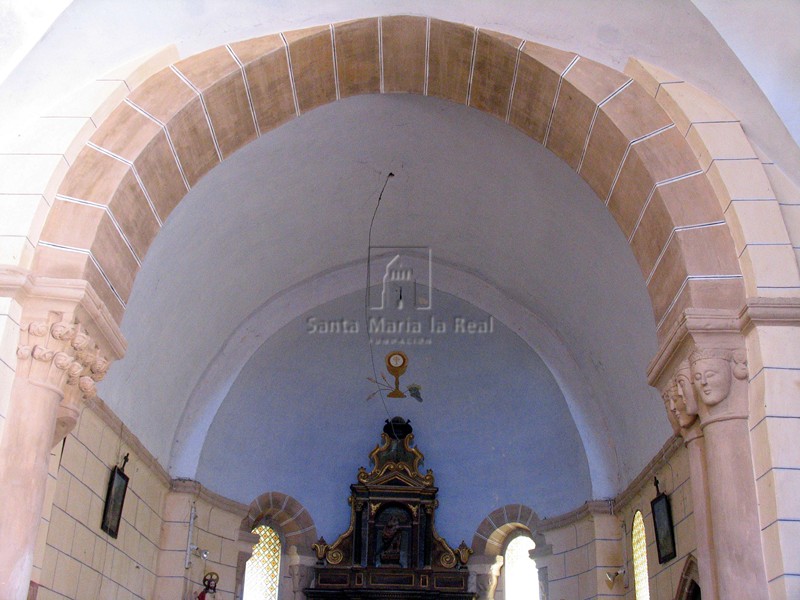 Bóveda del ábside