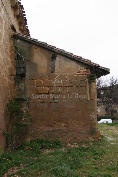 Detalle de la sacristía