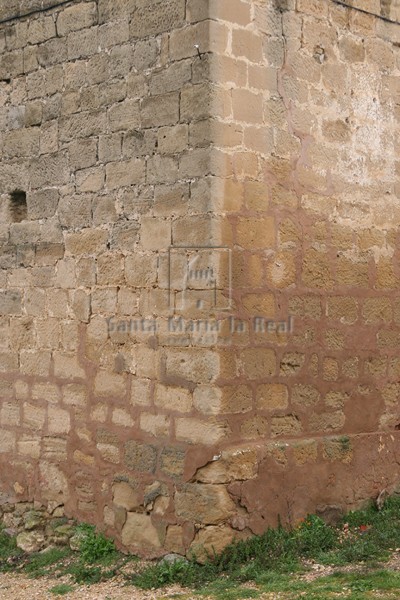 Detalle del hastial occidental
