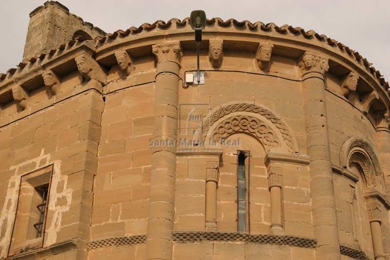 Detalle del ábside