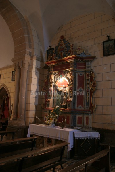 Detalle de la nave de la epístola