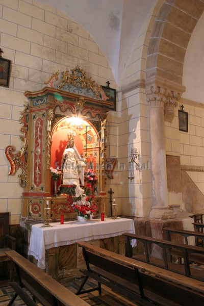 Detalle de la nave del evangelio