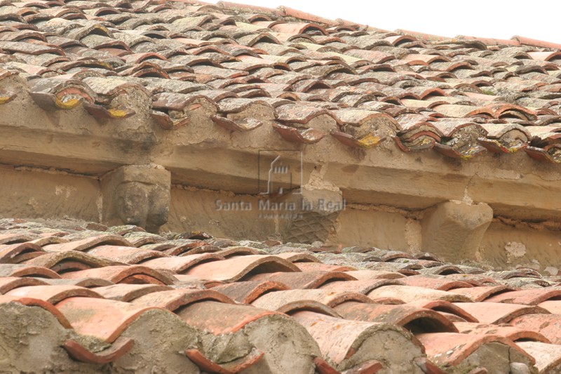 Detalle de la cornisa