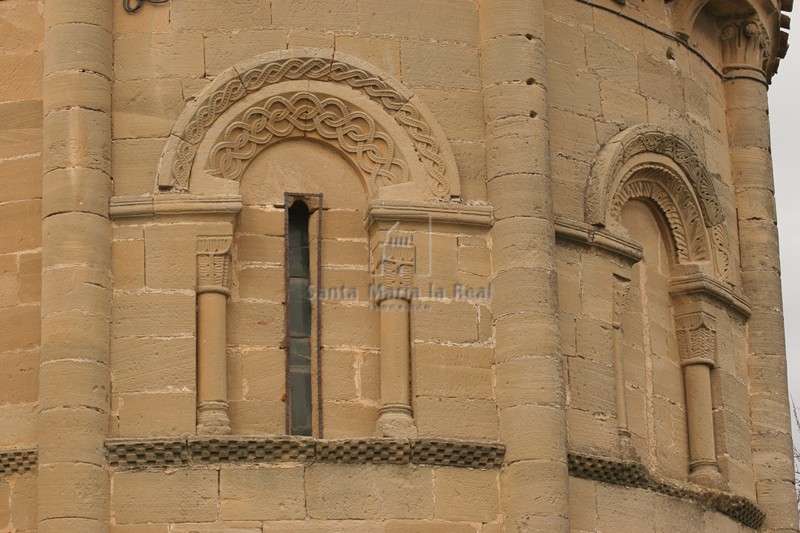 Ventanas del ábside