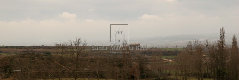 Vista panorámica del emplazamiento de la iglesia