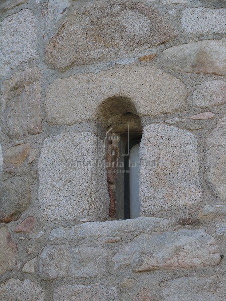 Ventana del ábside