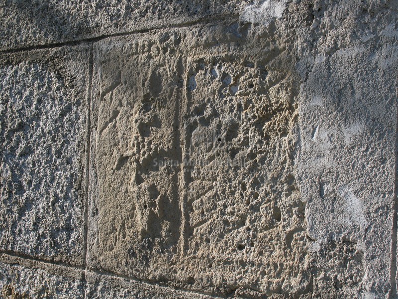 Detalle del muro