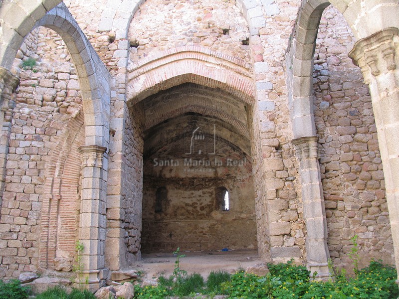 Arco triunfal de la capilla