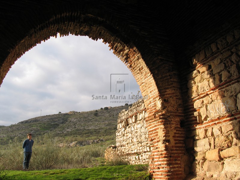 Vista de las arcadas